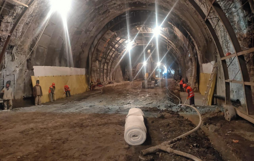 Түлкібас ауданындағы тоннельдің сол жағы бойынша қозғалыс жуықта ашылады 